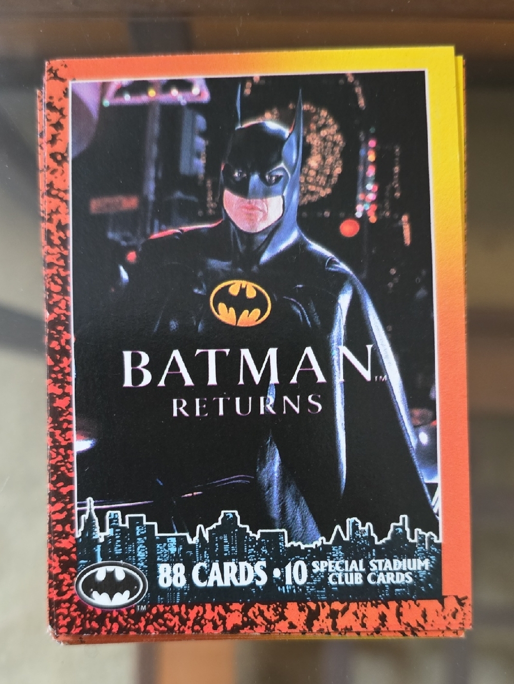 Vintage Batman Returns Trading Card Lot 1992 Stadium Club DC Comics Movie Cards